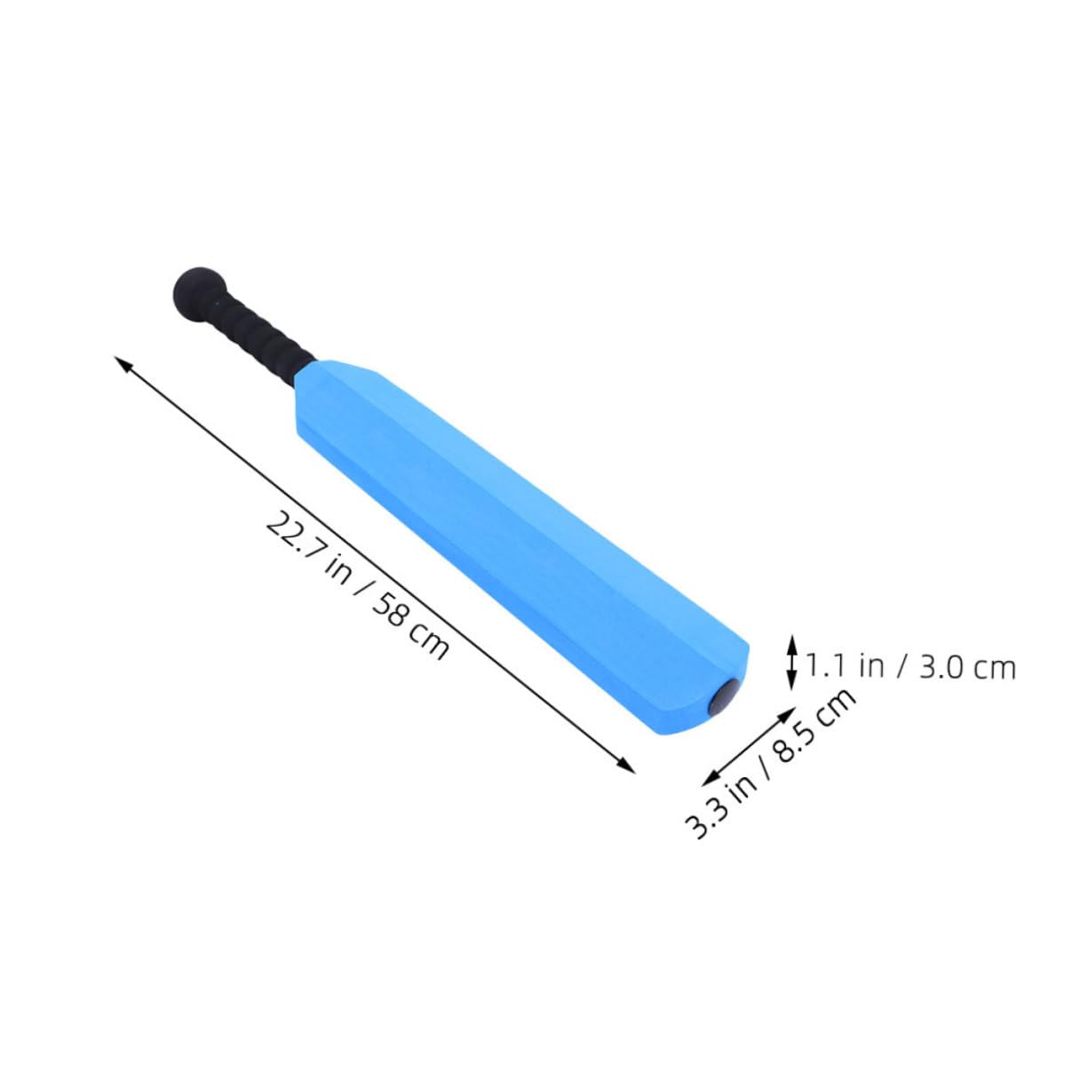 Happyyami Perfect Toy 1 Set Training Kit Plastic Bat Exercise Stick Multi-Functional Sports Toy Safe for Boys and Girls