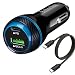 Produktbild Binboubou Auto Ladegerät USB C - 45W PPS PD Zigarettenanzünder USB Ladegerät QC3.0 Auto Ladegerät Adapter für Samsung Galaxy S21/Ultra/Plus/Note 20/S20,Moto Pixel Sony LG mit 4ft Typ-C zu C Kabel