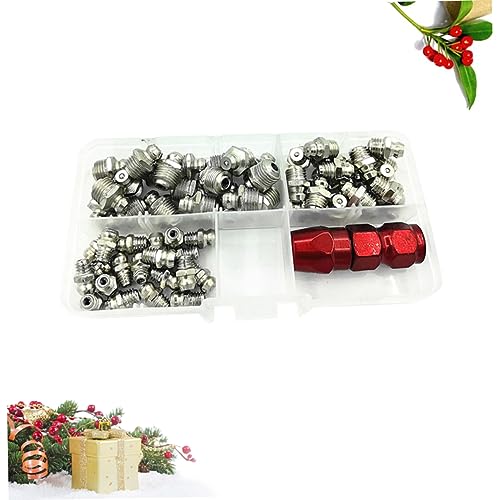 61Pcs Kit De Tampa Hidráulica De Substituição De Encaixe De Graxa Conecta Acopladores Hidráulicos Ca