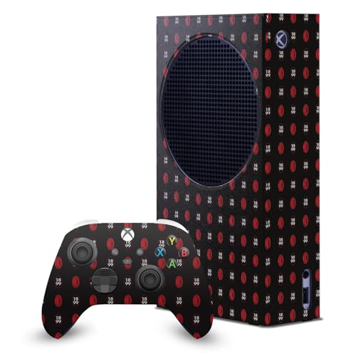 Skins Xbox Series S AC Milan Head Case Designs autocollants pour console et manettes