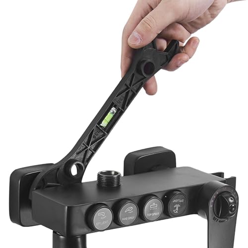 Zunishaone da bagno multifunzione | serraggio e accessorio di montaggio per rubinetti, lavandini e | Robusta universale per il lavoro sanitario, un'installazione rapida e sicura