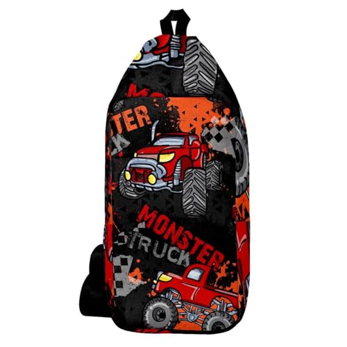 Sac à dos bandoulière Grunge multicolore pour voyage et rando