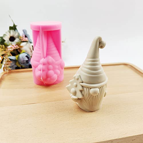 Aoixbcuroc Decorazione di Santa Candela Stampo in