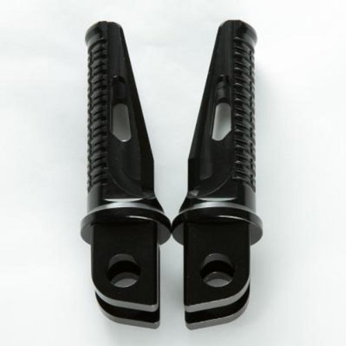 DURA-BOLT SPフロント ステップペグ ピン径:φ8/ホルダー幅:23mm ジュラルミン オールブラック 2本 NSP131ALBK