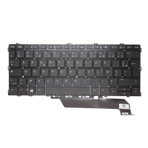 Clavier FRANÇAIS AZERTY pour HP ELITEBOOK X360 1030 G2 / 1030 G3 / 1030 G4 - L10860-051 L05085-051 + rétro-éclairage