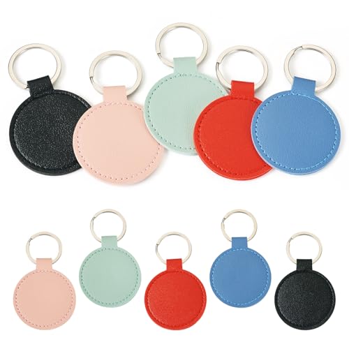 Porte-clés en cuir coloré Beadthoven anti-perte pour sécuriser vos clés de voiture sur vos sacs