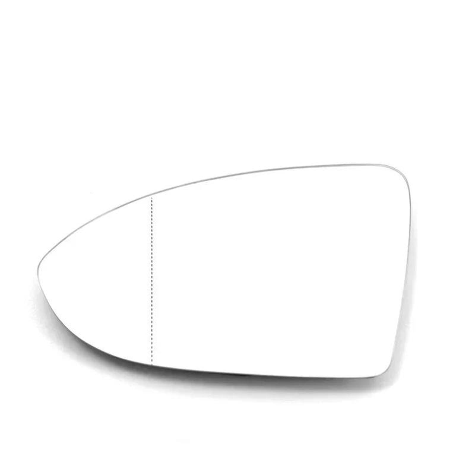 Pour Vw Pour 5t Pour Golf 7 Mk7 .5 Gti Gtd 2012 2013 2014 2015 2016 2017 2018-2021 Rétroviseur Porte En Verre Chauffé Rétroviseur Voiture Verre Angle Convexe(1pc Left)