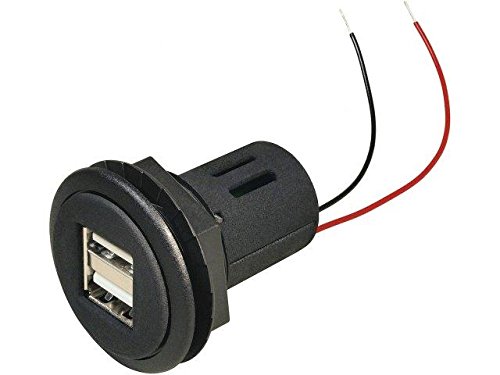 67321500 Alimentatore per autovetture USB A presa x2 5A 5V/2x2,5A PRO CAR