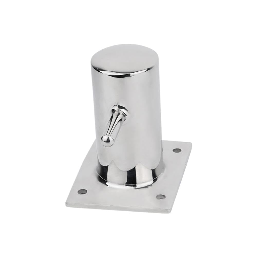 Bitta di ormeggio Singola Bitta di ormeggio in Acciaio Inossidabile 316 D60mm Accessorio Hardware Marino per Bitta in Fusione Pesante