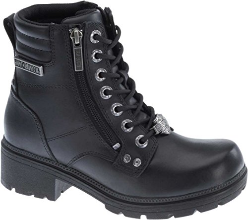 Harley-Davidson Women's Inman Mills Leather Motorcycle Casual Boot