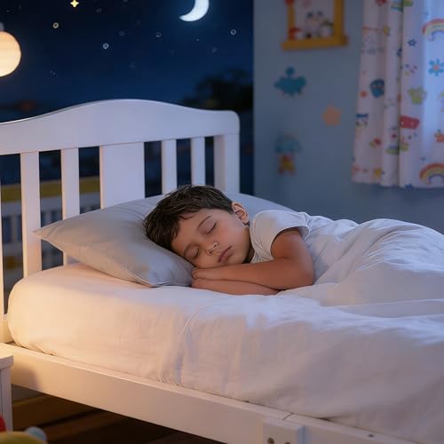 Image of NTBAY 2 Pack Pillows with Pillowcases, Soft Cotton Down Alternative 13x18 with Microfiber Zippered Pillowcases for Sleeping in Crib Bed - Machine Washable - Breathable Travel Pillow, Light Grey