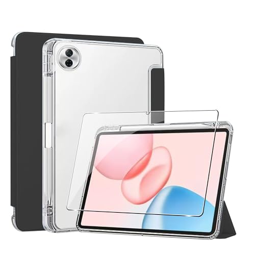 [Diversi angoli di visuale]Il design a doppia posizione del supporto trifold offre due posizioni confortevoli per guardare o digitare, offrendo una grande esperienza di relax o di lavoro.