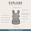 Baby Tula Explore Carriers - Breathable Baby Carrier Newborn to Toddler - Adjustable Toddler Carrier - Multiple Ergonomic Positions Front and Back - Ergonomic Fit for 7-45 lb - Linen, Ash #2