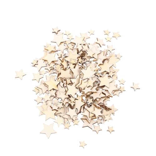 Pentagrama de Madera de 200 Piezas para Manualidades DIY 2