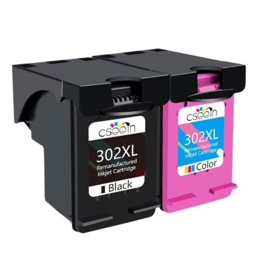 Cartouche d'encre compatible 302XL anti-bavure pour corriger les impressions blanches