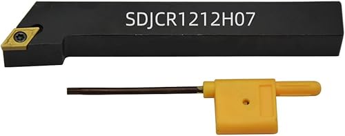 Miniatura 4 de SVJCR1212H11/SRDCN1212H10 /SDJCR1212H07Barra de mandrinar del portaherramientas. VCMT110304/RPMW1003MO/DCMT070204Insertos de torneado de carburo