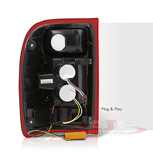 Ajp Distributors Led Stop Brake Tail Lights Pair Rear Driving Parking Lamps Driver + Passenger Lh Rh Side Compatible/Replacement For Ford Ranger 1993 1994 1995 1996 1997 1998 1999 93 94 95 96 97 98 99 #TOP7
