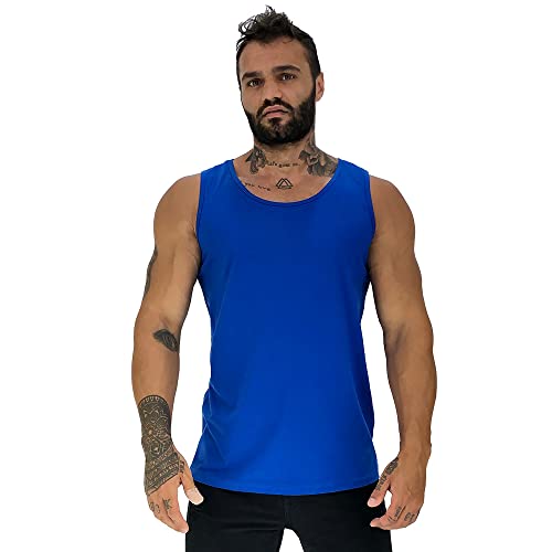 Kit 4 Regata Clássica Tradicional Masculina MXD Conceito Academia Musculação Treino Gym Sem Estampas