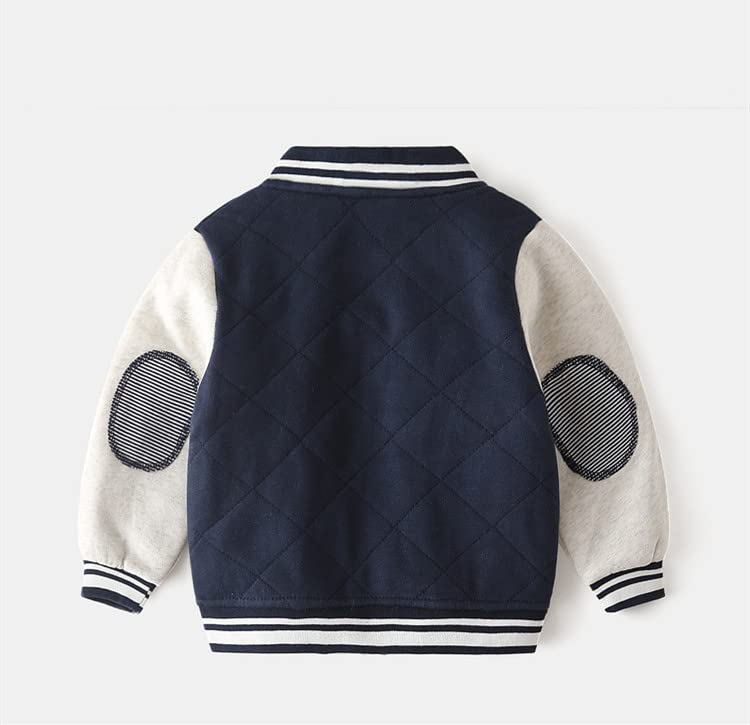 Meufam Toddler Kids Fashion Color Block Baseball Jacket Lightweight Bomber Jacket Coats Varsity Long Sleeve Zip Up Outwear2