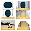 Kate 5x6.5ft Collapsible Backdrop Pop Up Backdrops,Double Sided Blue Screen and Beige Screen,2 in 1 Collapsible and Reversible Background for Photography, YouTube Videos, and Live Streaming.