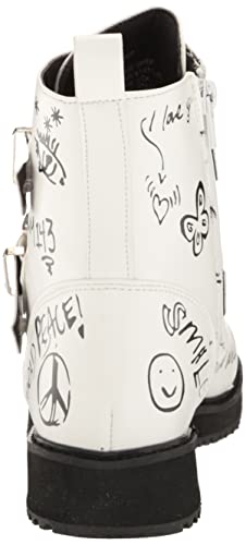 Steve Madden Girls Shoes Wordup Ankle Boot, White, 3 #TOP12