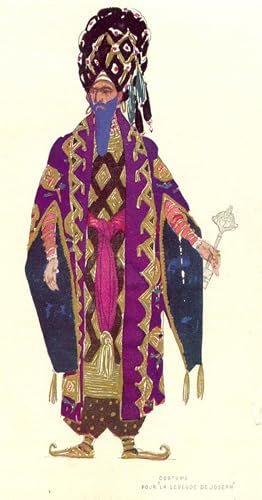 Art mural graffiti sur toile de salon pour un personnage en affiche moderne signé Leon Bakst