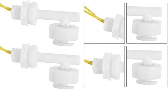 2 Pcs Side Mounted Float Ball Water Level Switch