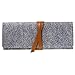 Produktbild hehsd0 Federmäppchen Pinsel Tasche Leinen Stift Zeichnen Kunsthandwerk You'll Auf Weich Tragbar Schreibwaren Organizer Aufbewahrung (Dunkelgrau) - Hellgrau, Free Size