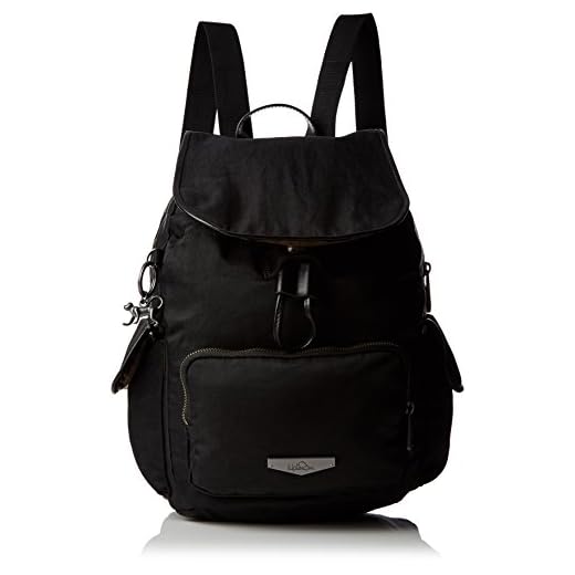 Kipling City Pack S Kc, Borsa a zainetto donna , Nero (Black (nero)), Taille Unique