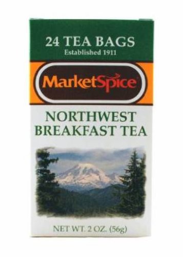 MarketSpice Tea Bag, Northwest Breakfast, 24-Count (Pack of 3)