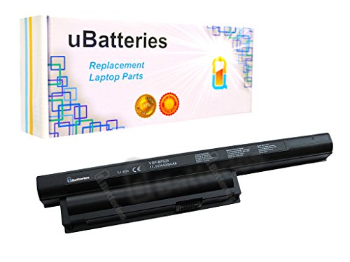 UBatteries Compatible 49Whr Battery Replacement for Sony VAIO SVE-14 SVE-15 SVE-17 VPC-CA VPC-CB VPC-EG VPC-EH VPC-EJ VPC-EK VPC-EL VGP-BPS26 VGP-BPS26A VGP-BPL26 LBT-SOBPL26B66-4400mAh