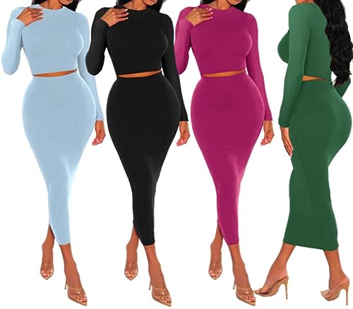 Xuan2Xuan3 Women's Dresses Fall Long Sleeve Snake Printed Zipper Neck Knit Bodycon Evening Party Long Dress2