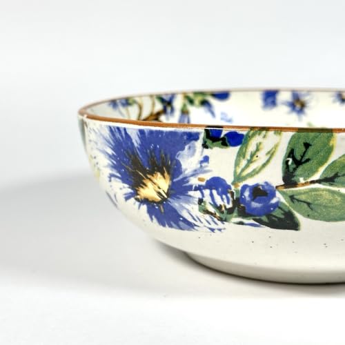 Image of SNS Neelanjali Ceramic Serving Bowl Set of 2 | Salad, Soup, Curry & Snack Bowls