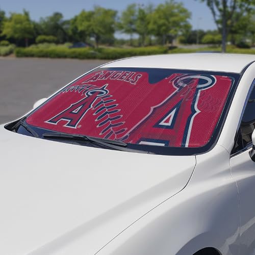 Image of FANMATS MLB Unisex-Adult Windshield Sun Auto Shade 59 inch x 29.5 inch