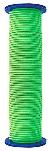 シンワ測定(Shinwa Sokutei) ゴム水糸 リール巻 蛍光グリーン 3o 30m 79032