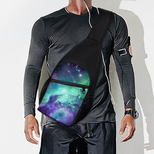 Mochila tipo bandolera blanca para deporte y senderismo miniatura 7