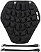 Grapelet Coussin de siège d'air de Moto soulagement de la Pression Presse à Main Gonflable Coussin de siège de Moto Absorption des Chocs de Protection des Fesses Confortable pour Une Longue Conduite