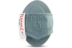 Epona Flexible Glossy Groomer: The Gentle Equine Curry Comb for Healthy, Gleaming Coats
