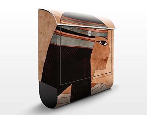 Preisvergleich Produktbild Briefkasten mit Zeitungsrolle Cleopatra 46cm x 39cm