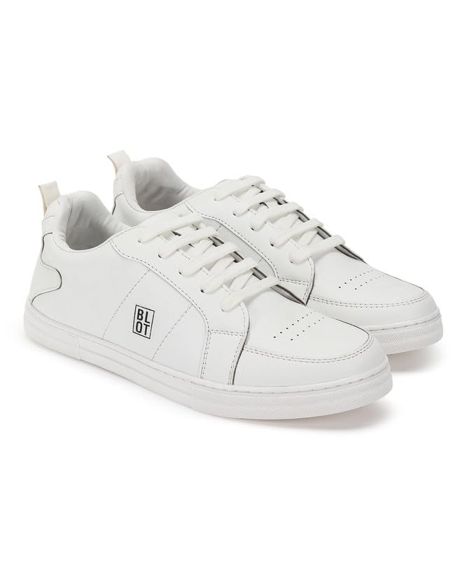 PARAGON K1027G Mens White Casual Sneakers with Breathable Upper Mesh, Cushioned Insoles, Lace up & Anti-Skid Soles | Comfortable Everyday Casual Shoes for Men Ideal for Outdoor Use (B0CJRBTCNL) Amazon Price History, Amazon Price Tracker