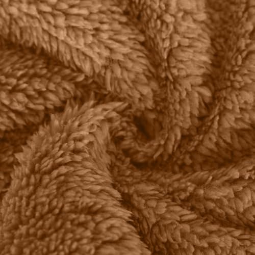 Fuzzy Pajamas Set for Women Plus Size Loose Fleece Sleepwear 2 Piece Set Winter Warm Hoodie Tops and Pant Sets2