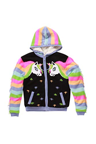 #followme Sherpa Lined Sweater Jacket for Girls Fall Winter Coat