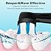 iO Series Toothbrush Heads Compatible with Oral B iO 2/3/4/5/6/7/8/9/10,Gentle Gum Care & Deep Cleaning Toothbrush Heads Compatible with Oral B Series Electric Toothbrush,Black