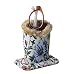 Smart Essentials Upright Floral Eyeglasses Holder Stand Soft Plush Lining Case Rest For Desktop Car