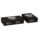 Tripp Lite B130-101 VGA over Cat5 / Cat6 Extender, Transmitter and Receiver, with EDID Copy,...