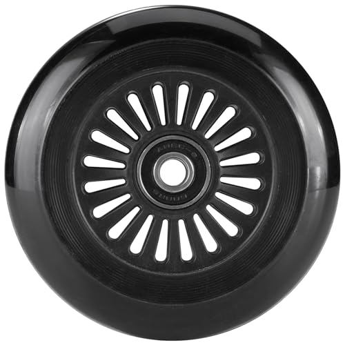 Image of AOWESM Easy Roller Replacement Wheels w /Bearings ABEC-9 for Ez Rollers Classic Drifter Junior New Twist On A Classic Scooters - Set of 3 (Black)