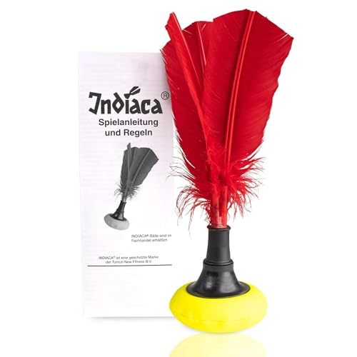 Tunturi Indiaca Torneo Indiaca, Unisex Adulto, Yellow, 1