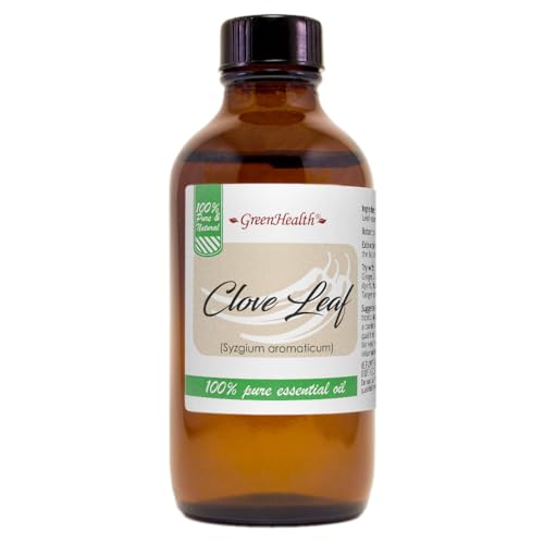 Aceite Esencial de Hoja de Clavo 100% Puro - 4oz