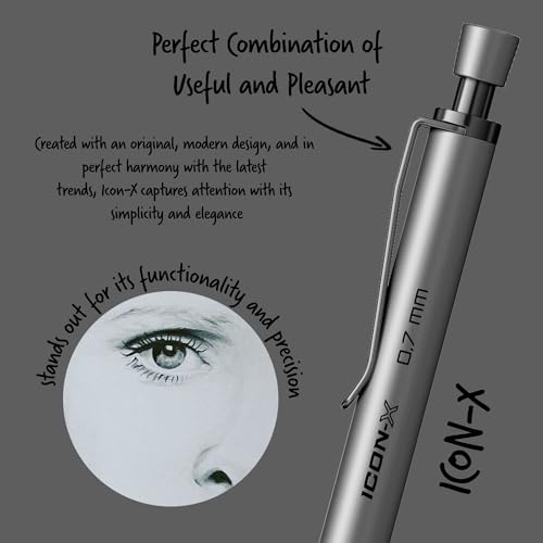 Image of Scrikss 0.7mm Mechanical Pencil | Anthracite | Icon-x