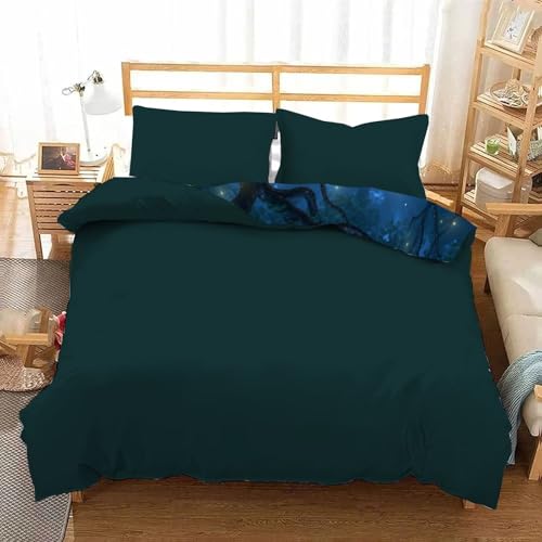 Housse de couette 200x200 en microfibre hypoallergénique avec fermeture éclair pratique - 6